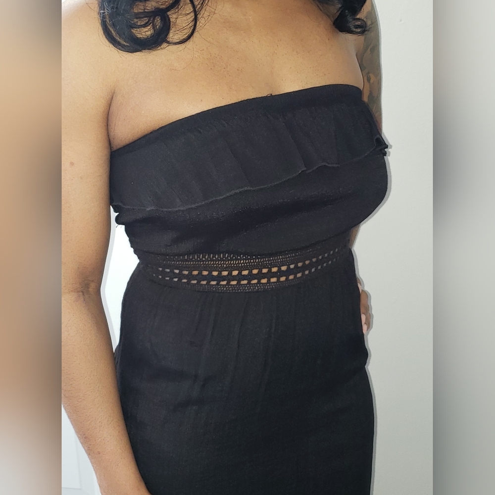 Black Halter Dress